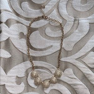 (3/$15) Simple Gold Statement Necklace